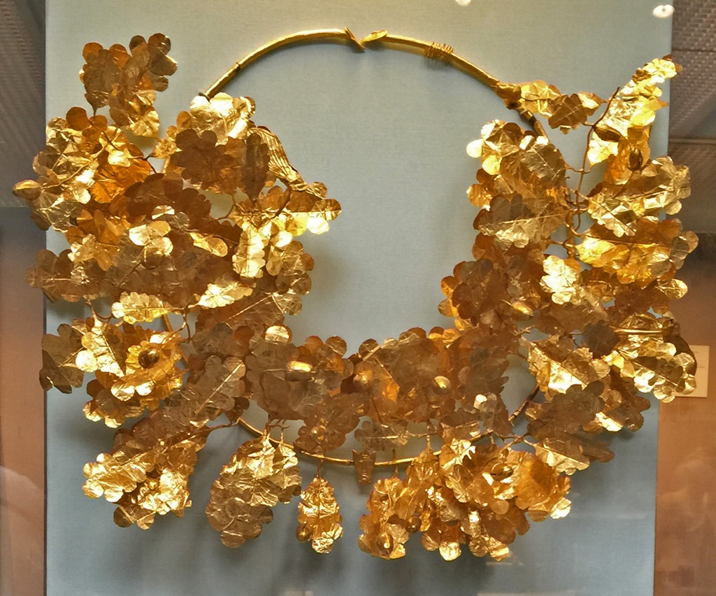 Gold Oak Wreath, Dardanelles